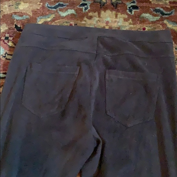 Brown micro suede pants - Picture 4 of 4